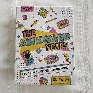 The Awkward Years 90s Style Date Night Board Game -Crated with Love - NEW SEALED